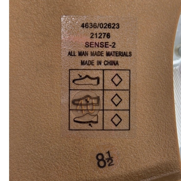 Pierre Dumas Pearl Embellished Lucite Slide Sandals Women's Size 8.5 - Picture 5 of 15